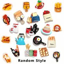 1pc/5pcs/7pcs Food Refrigerator Magnets Food Magnets For Fridge Magnets Decorative Cute Magnets Refrigerator Fridge Magnets For Kitchen Strong Resin Magnets Home Decor Office