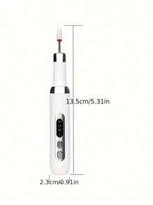Máquina de taladro para uñas profesional inalámbrica, cortador de manicura eléctrico para reparación de uñas, diseñado para quitar gel, para herramientas de uñas de salones