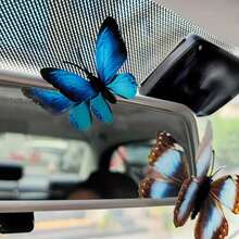 12张蝴蝶形汽车内饰贴纸