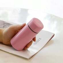 1pc 160ml/5.41oz 304 Stainless Steel Vacuum Flask, Portable Pocket Tumbler, Suitable For Outdoor Camping And Hiking