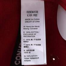 Converse Chuck Taylor Seasonal Unisex Curved Brim Cap UA5805-RA7 - Red - View 6