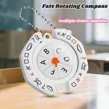 决策疲劳？旋转命运之轮工具，学生创意礼物，优柔寡断的决策旋转玩具 - 彩色 - 查看 13