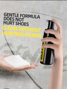 运动鞋清洁套装，白色鞋子清洁套装，含 2 个鞋刷和毛巾，免水泡沫运动鞋清洁剂，含鞋刷和鞋布，适用于白色鞋子、绒面革、靴子、帆布、PU、织物等，清洁刷，鞋刷，鞋子清洁剂，清洁工具 - 彩色 - 查看 7