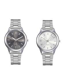 1/2/3/4/7 Stücke - Luxus Damen Quarz Uhr, Damen Edelstahl Ultradünn Mode Uhr, rundes Ziffernblatt, elegant und modisch, passend zu Alltagskleidung, vielseitige Damen Uhr für verschiedene Anlässe geeignet.