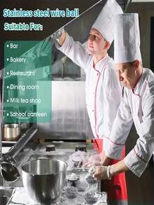 6 件/12 件不锈钢厨房清洁球、厨房用钢刷、非电动洗碗刷、适用于碗、锅、炉灶不锈钢刷钢丝绒、清洁用品、用于洗碗、锅、炉灶的清洁刷、不锈钢丝刷钢用于擦洗锅、炖锅、炉灶和浴室、厨房用洗涤器 - 彩色 - 查看 10