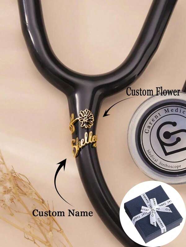Custom Stethoscope Name Tag Personalized, Handmade Stethoscope Charms With Id Tag For Nurse, Doctor, Medical Professional Stethoscope Accessories Sunflowers Stylish,Fall Fashion,Contracted,Simple,Unisex,Casual,Cuties Custom,Personalized,Unique Ideal Gifts For Him Birthdays,For Graduation
