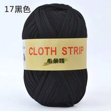 1 Pc T-Shirt Yarn, 7 Oz/200g, 72 Yd/66m Elastic Fabric Crochet Knitted T-Shirt Yarn, Thick Polyester Ribbon Used For Crochet/Woven Bags, Baskets, Carpets, Home Decor, DIY Crafts - Multicolor - View 17