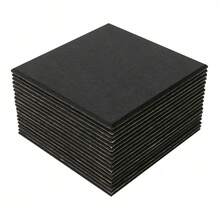 YUNRUX 18-Piece Soundproofing Acoustic Panels, High-Density Sound Absorbing Wall Tiles - A - 查看 7