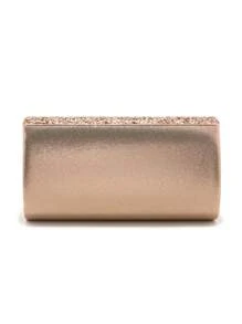 Clutch Bags V Design Metal Chain Glitter Sequined Evening Bags With Envelope Party Wedding Casual Lady Handbags Banquet Dinner Purse