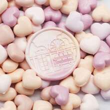 100pcs Light-Colored Heart-Shaped Sealing Wax Beads, Sealing Wax Beads For DIY Decoration Of Envelopes, Wedding Invitations, Cards, Postcards, Gift Packaging, Crafts, Scrapbooking - Multicolor - View 20