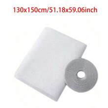 Anti-Mosquito Window Screen For Baby Room – Self-Adhesive Mesh Curtain To Keep Bugs Away, Insect Net For Nursery & Indoor Use, Easy To Install Fly Net For Home Window Protection - Multicolor - View 12