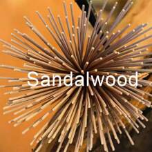 29/77/129/189pcs Sandalwood Incense Sticks, Natural Bamboo Stick Incense, Suitable For Temple, Worship, Meditation, Indoor & Outdoor Home Use - Purify The Mind, Purify The Air, Relax And Meditate