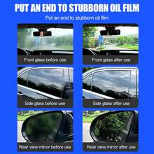 高效玻璃清洁湿巾 - 快速去除油污、灰尘、虫子残留物和鸟粪，恢复玻璃透明度。适用于挡风玻璃、侧窗、后视镜