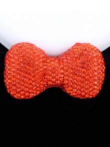 手机壳 立体软陶满钻蝴蝶结手机饰品 - 彩色 - 查看 3