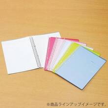 Kokuyo Campus - Carpeta de anillos inteligentes de 3 unidades, A5 colores vivos, hasta 25 hojas, 20 agujeros, carpeta delgada con 10 hojas sueltas de papel Sarasara campus para estudio y diario, - Colores vivos - Ver 7