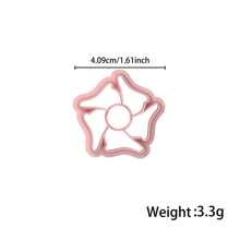 6pcs Windmill Polymer Clay Cutter Mold With High Precision DIY Handcrafted Earring Jewelry Clay Molds Embossing Pottery Tools