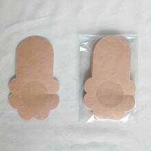 20pcs Invisible Lift Breast Cover Breathable Elastic Anti-Sagging Breast Lift Adhesive Tape For Party Wedding Dresses Lingerie And Lingerie Accessories Halloween Dress Lift Tape - 20 PCS Flower Shape - View 2