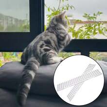 Clear Transparent PVC Bird Spike Strips For Outside Fences And Roofs To Keep Birds, Pigeons, Cats, Squirrels, Raccoons Away And Keep Birds From Building Nest - Multicolor - View 4