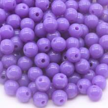 Acrylic Iridescent Monochrome Beads Strands For DIY Jewelry Making Supplies - Bracelets, Necklaces, Accessories