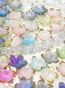Acryl DIY Accessoires, cremefarbene Klebstoff Handyhüllen, Haarclips, dekorative Accessoires Materialien, Barock Accessoires, DIY handgemachte Ohrringe, Kopfbedeckungen, Schuhe, Kleidungsaccessoires. Dieses Produkt wird vielfältig in der Dekoration, als Anhänger verwendet.