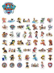 Paw Patrol 50 Stickers Cartoon Cute Characters Highly Attractive Creative Waterproof Stickers DIY Computer Tablet Skateboard Decoration Birthday Christmas Surprise Gift Birthday,Party Birthday Christmas,Birthday Decorations For Girls,Pat Patrol,Paw Patrol Birthday Party Decorations,Paw Patrol,Paw Patrol Birthday,Paw Patrol Birthday Decorations,Gender Reveal,Paw Patrols,Kids Paw Patrol