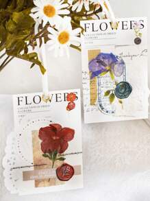 40 adesivos decorativos com estampas florais artísticas, material escolar, volta às aulas