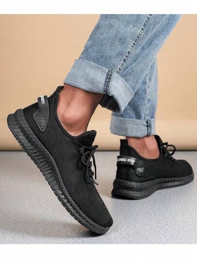Zapatos de correr de suela plana transpirables nuevos para hombres y parejas, zapatillas de moda casual ligeras