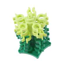 Soporte de clip de almacenamiento, torre de bobinas de costura para 30 carretes de hilo, soporte de plástico, organizador de abrazadera, herramienta de bordado DIY para máquina de coser - 01 - Ver 3