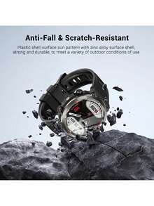 BLACKVIEW Smart Watch W50 Pro Global Version 1.45-Inch Super-Clear Display & Largest 960mAh Battery 360*360 Resolution Super-Bright LED Flashlight GoMore Sleep Tracking Algorithms Supports 22 Languages High-Quality Separate Wireless BT Calling Compatible With IOS/Android - Black - View 8