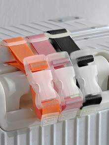 Adjustable Travel Luggage Strap, Portable Travel Hanging Strap, Anti-Lost Clip Strap, Bag Hanging Hook, Luggage Fixing Strap Clip, Adjustable Luggage Safety Belt Release Buckle, Travel Handbag Binding Strap, Luggage Side Hanging Strap, Practical Outdoor Carrying Strap, Suitable For Car Travel, Back To School Season, Travel Essential, Camping Essential - Multicolor - View 16