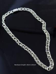 1 Piece Hip-Hop Punk Style Infinity Symbol 14K Gold-Plated Zinc Alloy Thick Chain Motorcycle Accessory - Infinity Symbol - View 18