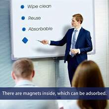 黑板擦 - 优质耐用的教室和办公用品，可快速有效地清除干擦板上的黑板污渍，学校用品，返校季