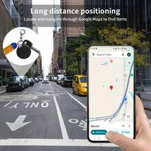 RSH 2pcs Wireless Smart Tags, For Android Find My APP(System Version Needs To Be Above Android 9+),Worldwide Unlimited Distance Precise Positioning Smart Tracker Anti-Loss Device, Suitable For Keys, Backpacks, Wallets, Pets,Suitcases. Replaceable Battery, Battery Life About 1 Year. - Black - View 7