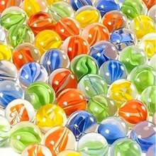 彩色玻璃珠，多色装饰玻璃珠，适用于水族馆、花瓶填充物和珠子游戏
