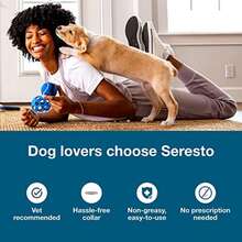 Sest Small Dog Vet-Recommended Flea & Tick Treatment & Prevention Collar For Dogs Under 18 Lbs. | 8 Months Protection  Cartoon    Fabric    Vet-Recommended Flea & Tick Treatment - 2 包 - 查看 3