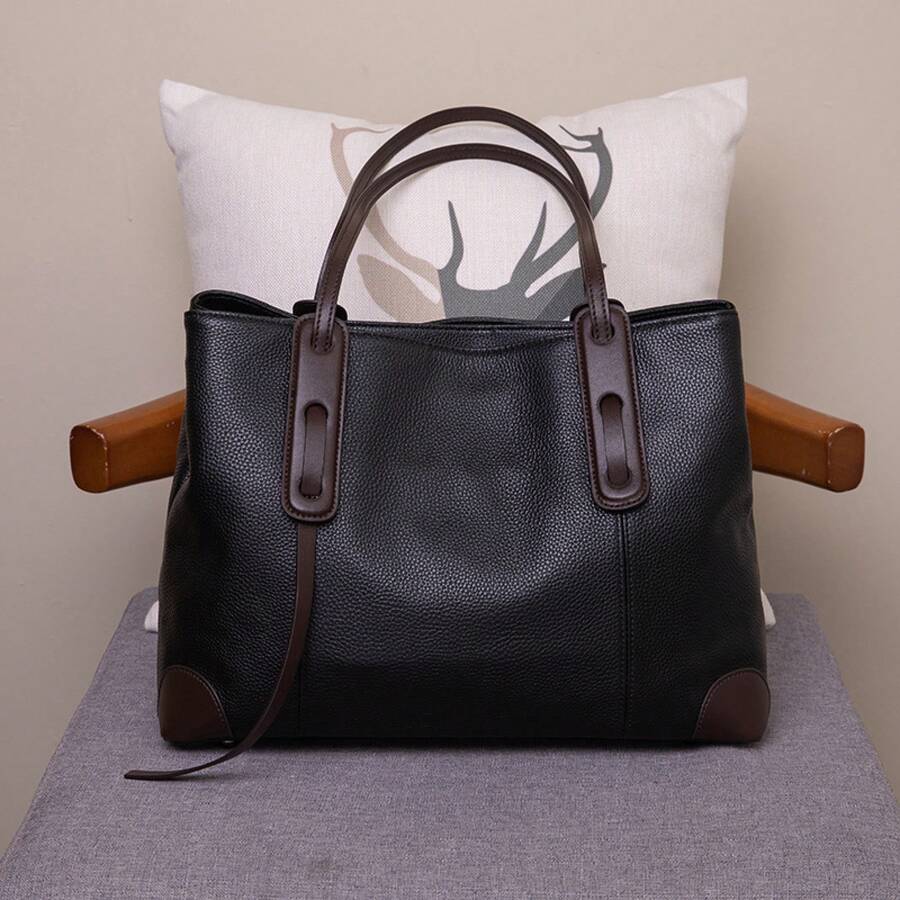 Women Shoulder Bags - 全黑色 - 查看 1