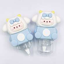 1pc/2pcs/3pcs/6pcs/8pcs/12pcs Cartoon Design Correction Tape, 5mm Width 6m Length, No Peeling, No Tearing, Good Adhesiveness, Smooth, Quick Drying, Student Stationery, Holiday Gift