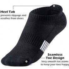 6/12/20 Pairs Athletic Ankle Socks For Women Breathable Low Cut Running Socks Cushioned Moisture Wicking For Sport Traveling