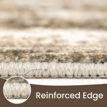 Sour Lemon Living Room Carpet 200x300, Washable Bedroom Carpet, Short Pile Abstract Carpet, Very Soft And Thin Summer Living Room Carpet, Non-Slip Carpets For Living Room Bedroom Home Decoration - 棕色 - 查看 3