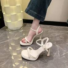 Women Flat Sandals - 黑色升級版 - 查看 3