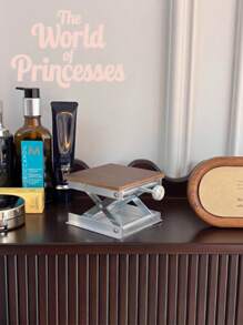 Adjustable Coffee Machine Coaster, Elevated Coaster, Water Dispenser, Coffee Machine Splash-Proof Lift Platform, Rust-Free Aluminum Alloy Material, Heat-Resistant Anti-Burn Pad, Doll Display Stand, Aroma Diffuser Stand, Jewelry Display Stand, Suitable For Home Decor, Water Collection, Anti-Burn Protection