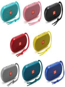 Mini Bocina Portátil Con Audífonos Integrados Aleatorio - Multicolor - Ver 1