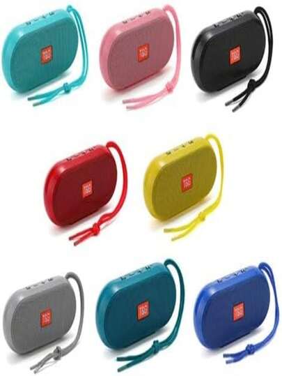 Mini Bocina Portátil Con Audífonos Integrados Aleatorio