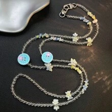 Novelty Natural Stone Beaded Phone Lanyard, Bag, Key Chain Pendant, Crossbody Chain