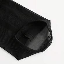 Women's Long Fingerless Sheer Gloves Tulle Mesh Gloves Wedding Bridal Opera Party Halloween Costume