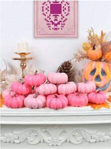 1 Stück / 8 Stück / 16 Stück Halloween DIY Simulation Kürbis Schaumstoff Fake Kürbis Dekoration, Herbst Kürbis Set Thanksgiving Kürbis Dekoration Herbst Künstlicher Kürbis Realistischer Schaumstoff Kürbis