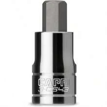 Capri Tools 12 mm Hex Bit Socket 1 2" Drive Metric - 12 mm - Ver 1