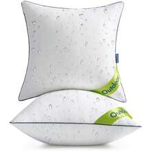 24x24 Outdoor Pillows, Pack Of 2 Water Resistant Waterproof Pillow Ins - 1 - View 2