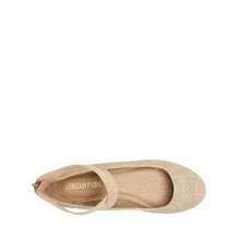 Women Ballet Flats Cross Elastic Ankle Straps Round Toe With Back Zipper Fashion Elegant Comfortable Daily Dress Versatile Non-Slip Flats Shoes - Vàng - Xem 6