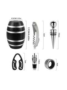 3/5 Pcs Luxury Stainless Steel Bottle Opener Gift Set With Gift Box, Suitable For Party Decor, Clubs, Restaurants & Home Use - Ideal Gift For Holiday Celebrations, Birthdays